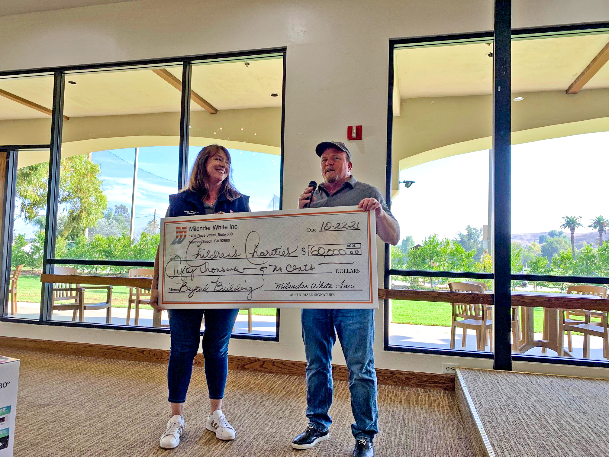 $60,000 to Children's Charities: Milender White Gives Back Through Its  First Annual California Golf Tournament | Milender White